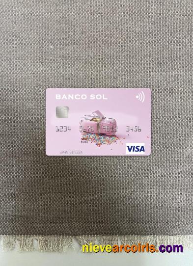 Angola Banco Sol visa card photolook